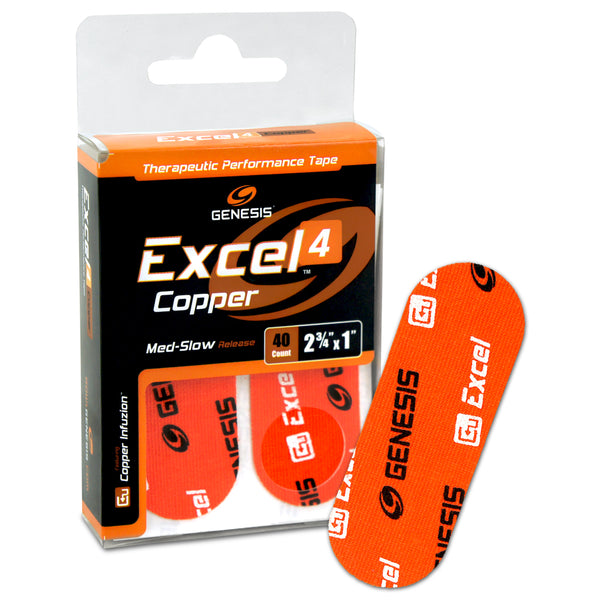 Genesis Excel Copper Orange — Medium-Slow Release 40-piece pack