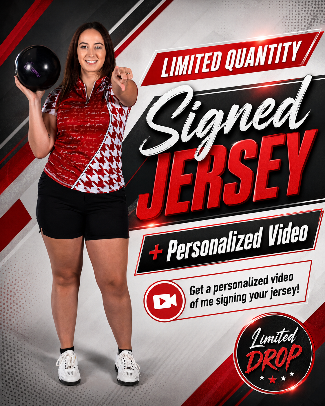 Personalized Signed Jersey + Signing Video