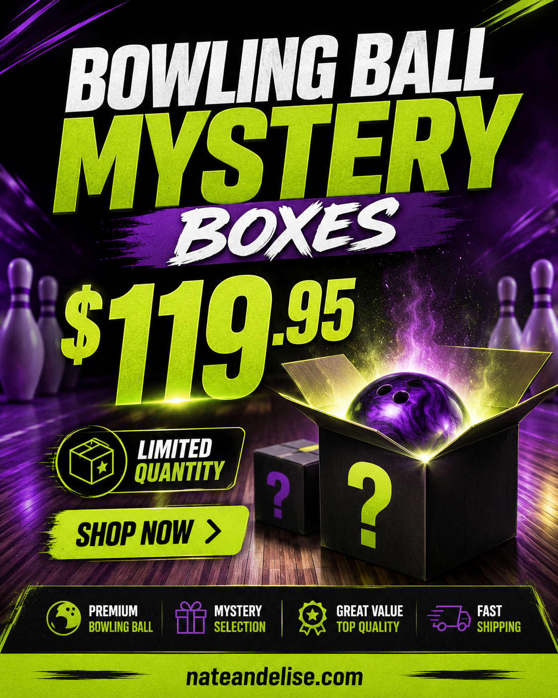 MYSTERY BOWLING BOXES