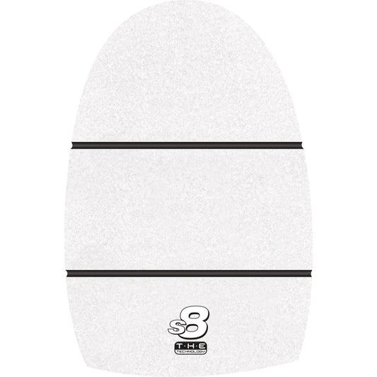 T·H·E S8 WHITE MICROFIBER
