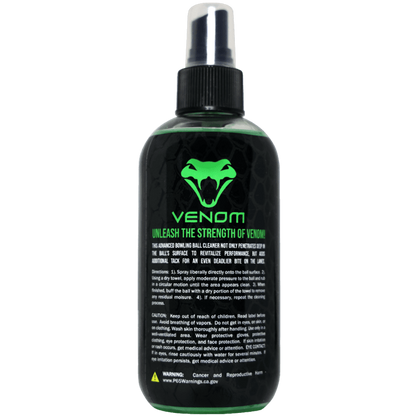 Venom Bowling Ball Cleaner 8oz Bottle