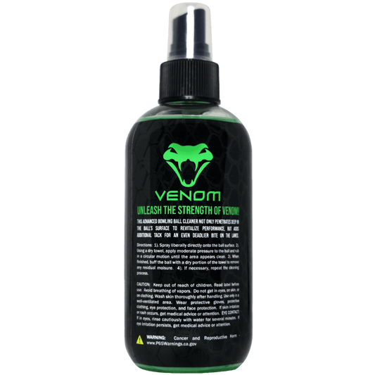 Venom Bowling Ball Cleaner 8oz Bottle